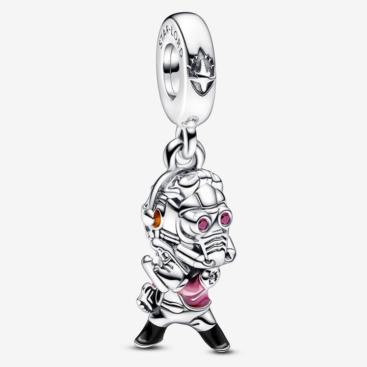 Marvel Guardians of the Galaxy Star Lord Charm Hallmarked S925 Sterling Silver