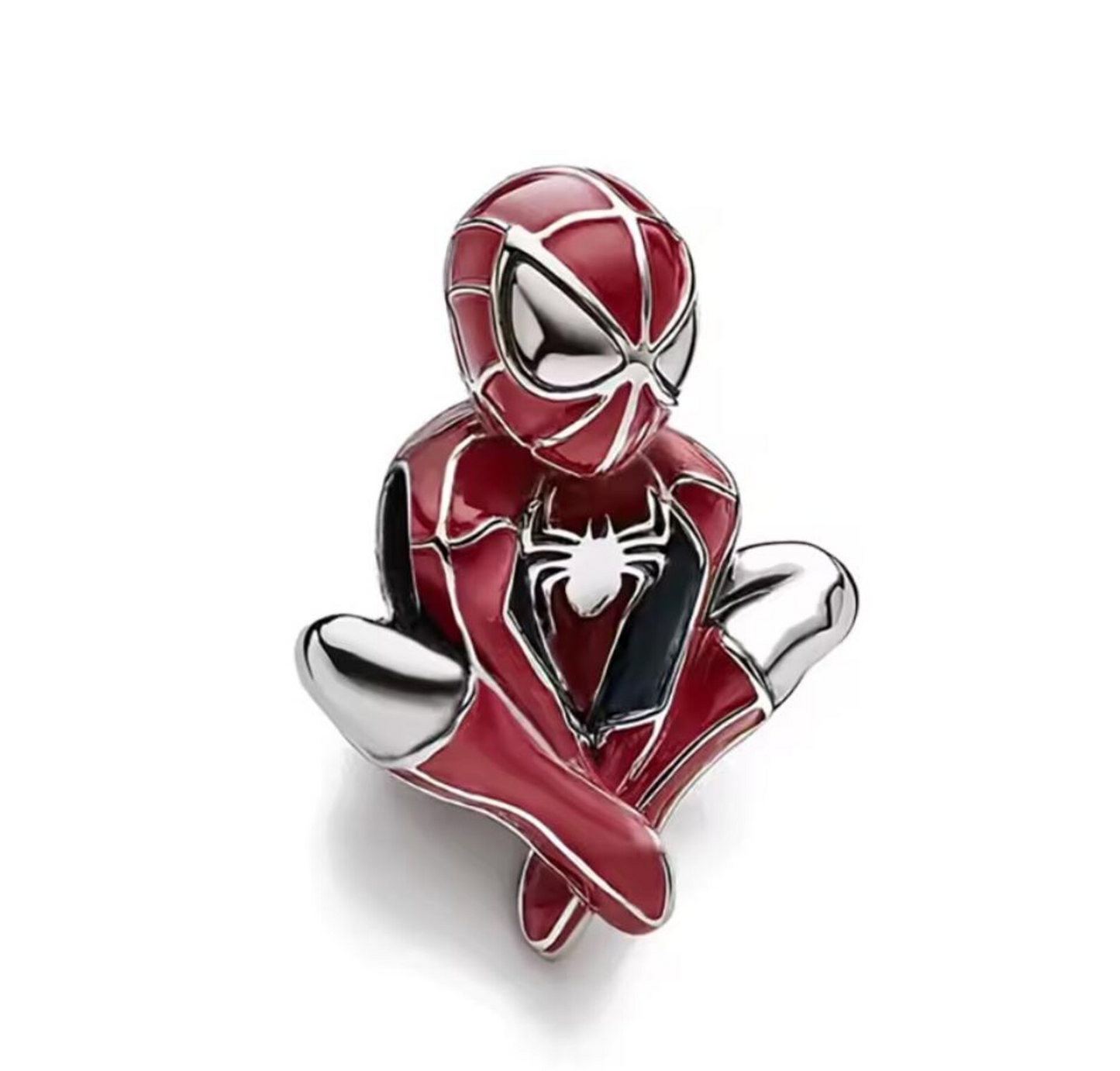 Spider-Man Charm – 925 Sterling Silver For Women's Bracelet