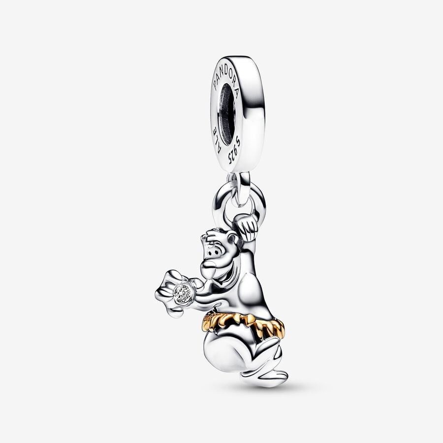 Disney Baloo Dangle Charm Hallmarked S925 Sterling Silver