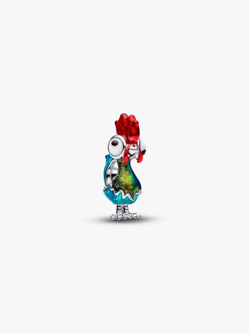 Disney Heihei  Bead Charm Hallmarked S925 Sterling Silver
