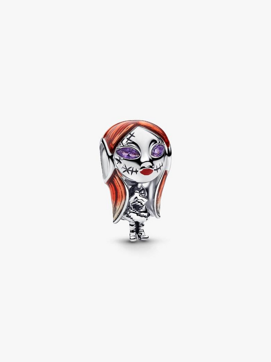 Disney The Nightmare Before Christmas Sally Bead Charm Hallmarked S925 Sterling Silver