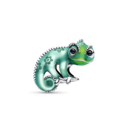 Disney Tangled Pascal Colour-changing Charm Hallmarked S925 Sterling Silver
